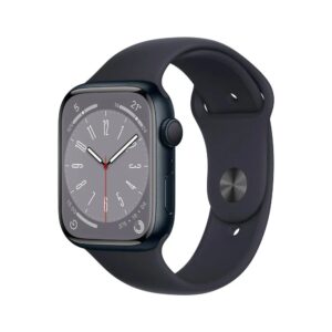 Apple Watch Serie 8 Con Caja De Aluminio En Medianoche De 45Mm