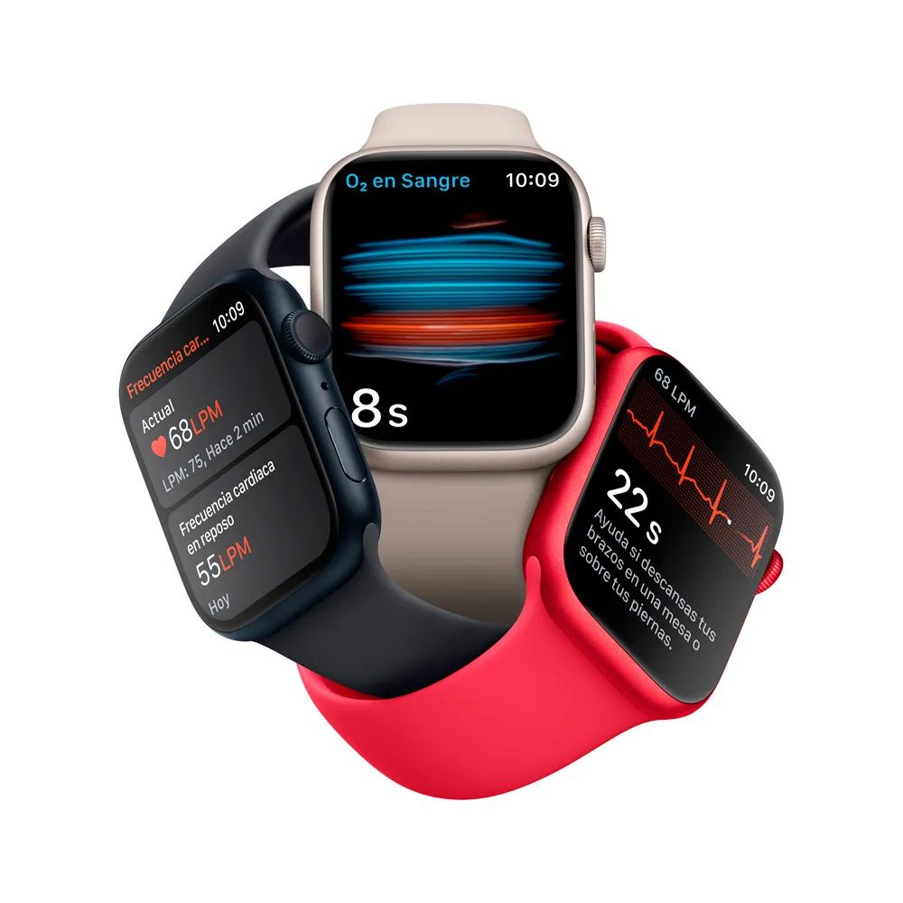 Apple Watch Serie 8 Con Caja De Aluminio En Rojo De 45Mm - Image 3