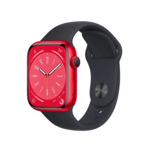 Apple Watch Serie 8 Con Caja De Aluminio En Rojo De 45Mm